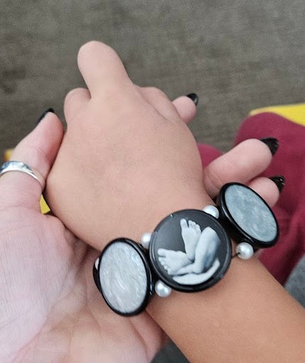 MOO stone Photo Collage Bracelet